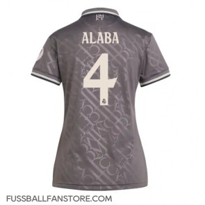 Real Madrid David Alaba #4 Replik 3rd trikot Damen 2024-25 Kurzarm